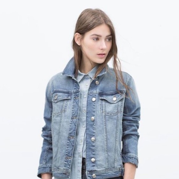 Zara denim jacket. - Picture 1 of 3